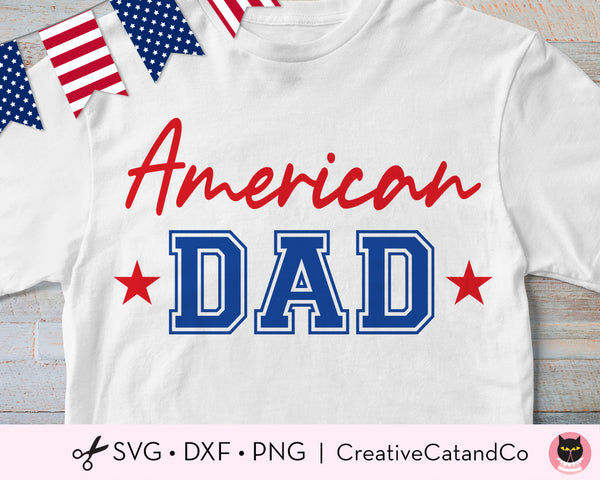 American Dad 4TH of July Independence Day SVG | CreativeCatandCo