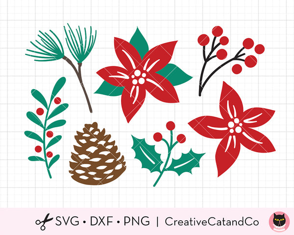 Download Christmas And Holidays Svg Cut Files Creativecatandco PSD Mockup Templates