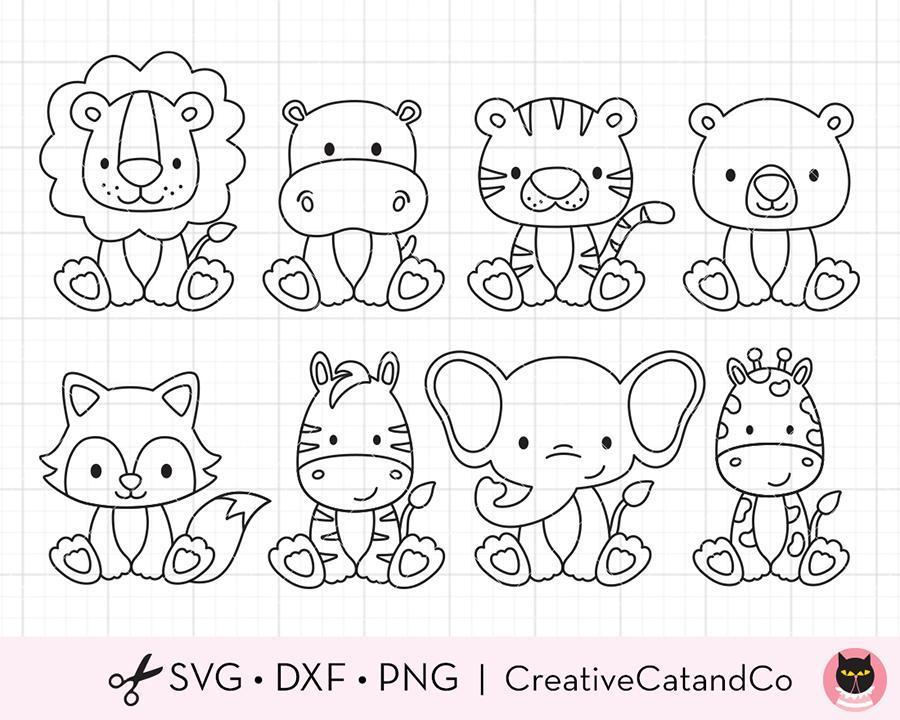 Free Free 222 Baby Jungle Animal Svg SVG PNG EPS DXF File