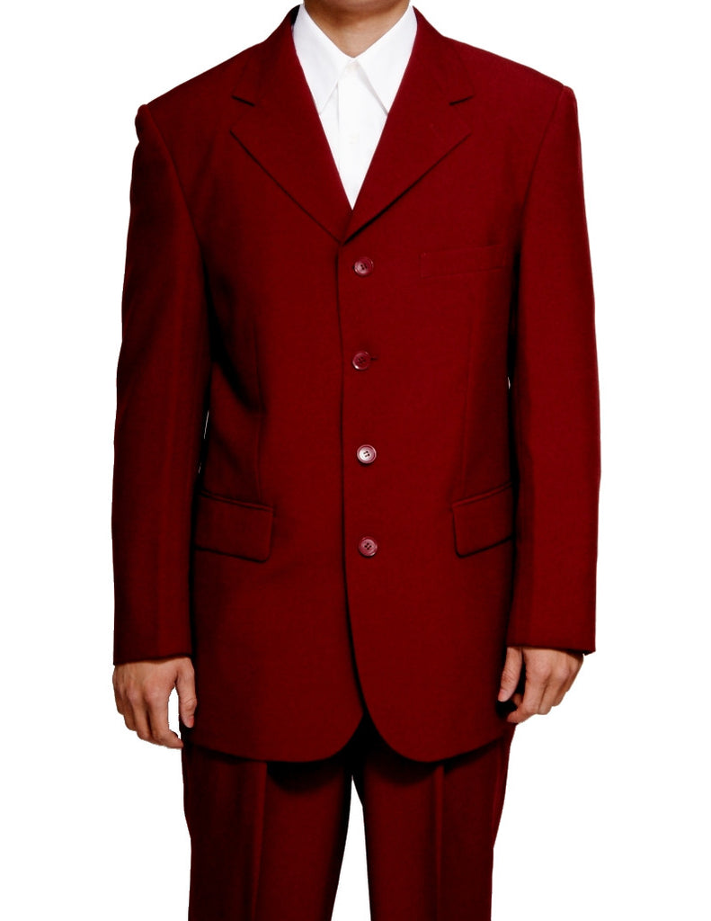 formal attire for men maroon