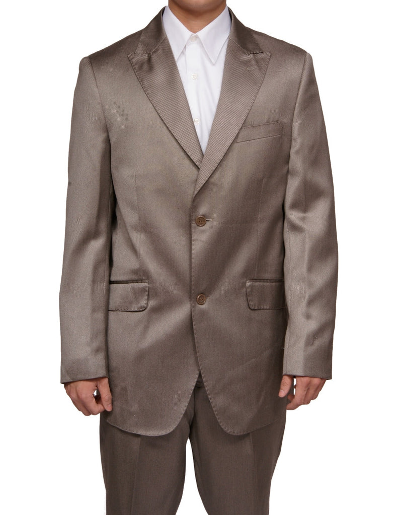 スーツsupreme sharkskin suit brown Mサイズ - セットアップ