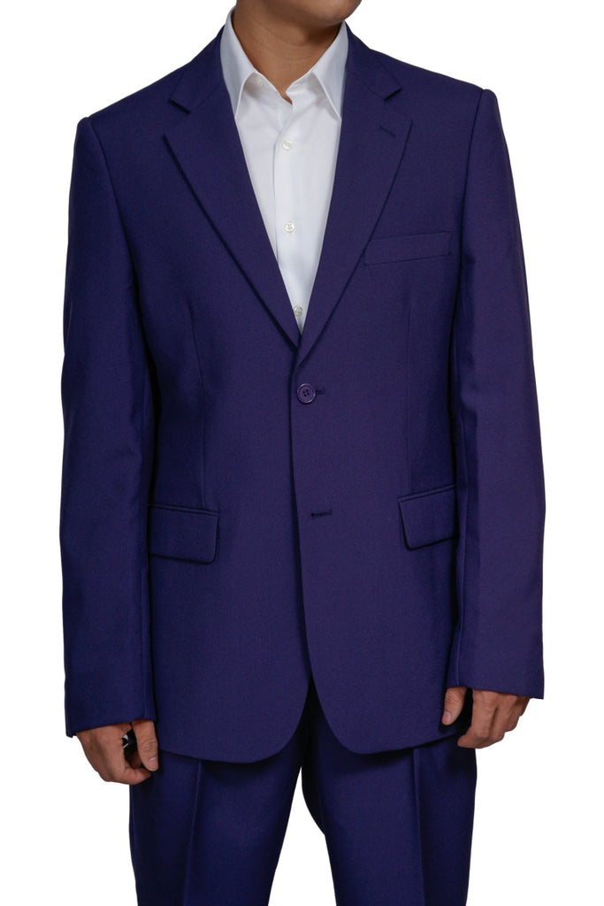 Men's 2 Button Purple Dress Suit – New Era Factory Outlet