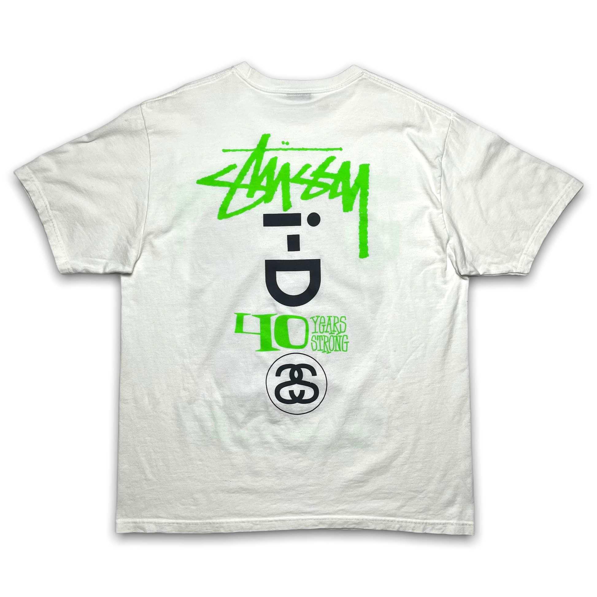 Stüssy x i-d GOLDIE White T-shirt (L)