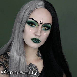 Black Mixed Grey Lace Front Wig | WigIsFashion – Wig Is Fashion