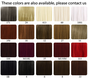 Heat Resistant Synthetic Sewn Hair Weft for DIY – Wig Is Fashion