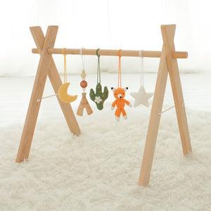 montessori baby play gym