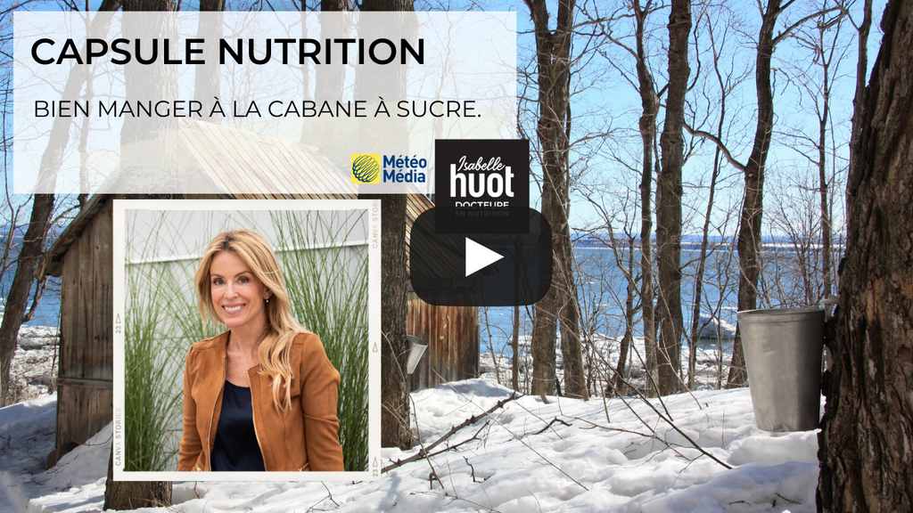 Manger sainement à la cabane à sucre, c'est possible? Faites le point dans cette capsule nutrition d'Isabelle Huot en collaboration avec MétéoMédia.