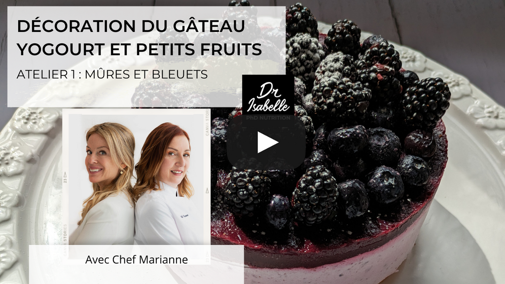 Chef Marianne vous propose une manière simple et rapide de décorer le gâteau au yogourt et petits fruits. Disponible exclusivement chez IGA.
