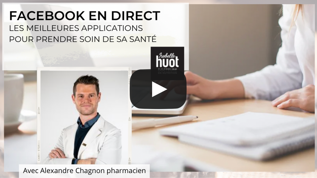 Découvrez quelles sont les meilleures applications pour prendre soin de sa santé grâce au pharmacien, Alexandre Chagnon.