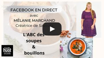Soupes et bouillons, recettes cuisinées sur le blogue de Isabelle Huot