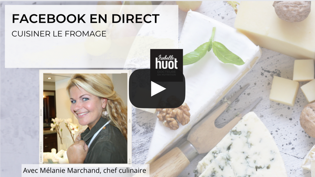 Découvrez les savoureuses recettes de Mélanie Marchand mettant en valeur le fromage! Des recettes et délicieuses à découvrir!