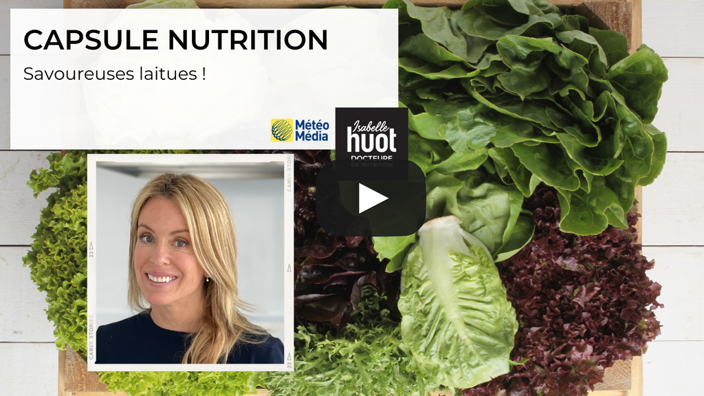 Lettuces:Which one to choose and why include this food in our menu? Take stock in this video by Isabelle Huot, Doctor of Nutrition.