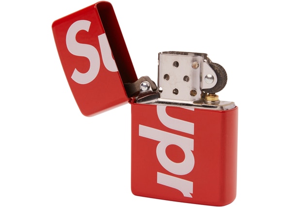 Supreme Swarovski Zippo Red – Hype Vault