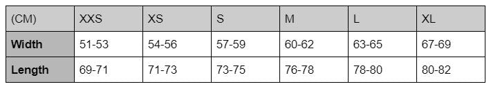 Fear of God Size Chart