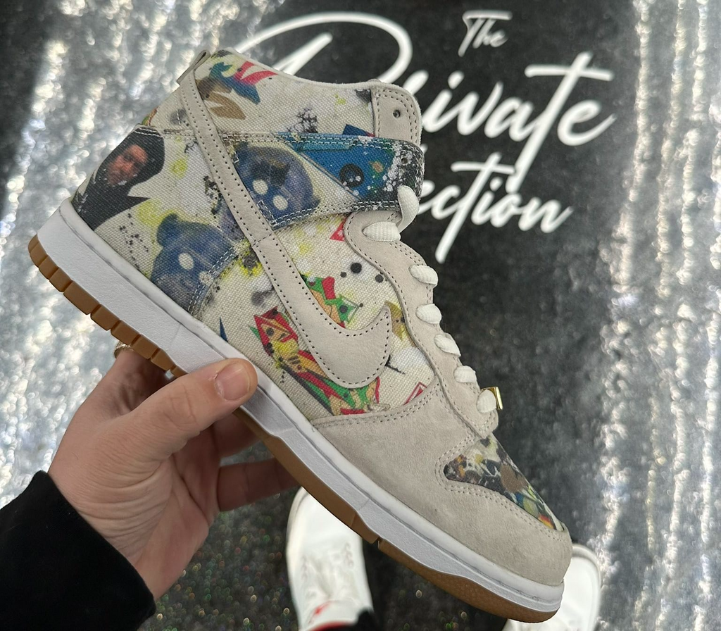 Supreme's Nike SB Dunk High 'Rammellzee' Collaboration: First Look – Hype  Vault