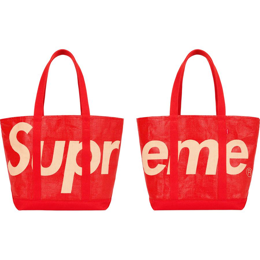 Supreme Raffia Tote Red トート バッグ 赤 | capacitasalud.com