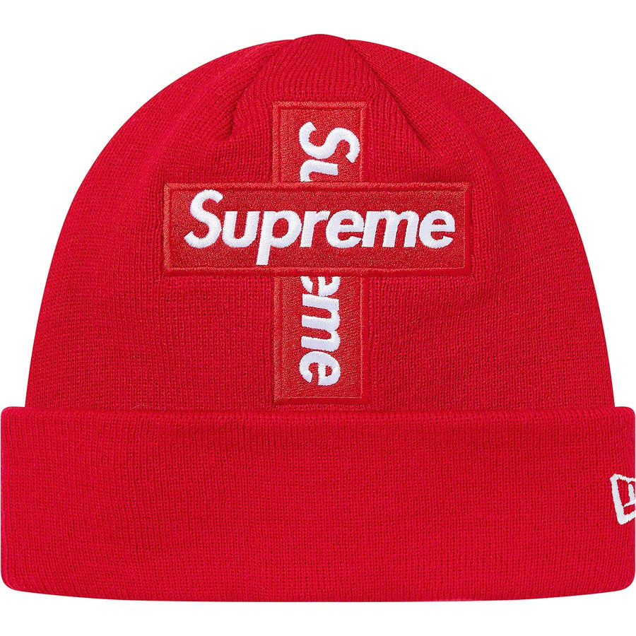 Supreme New Era Cross Box Logo Beanie Heather Grey (FW20) – Hype Vault