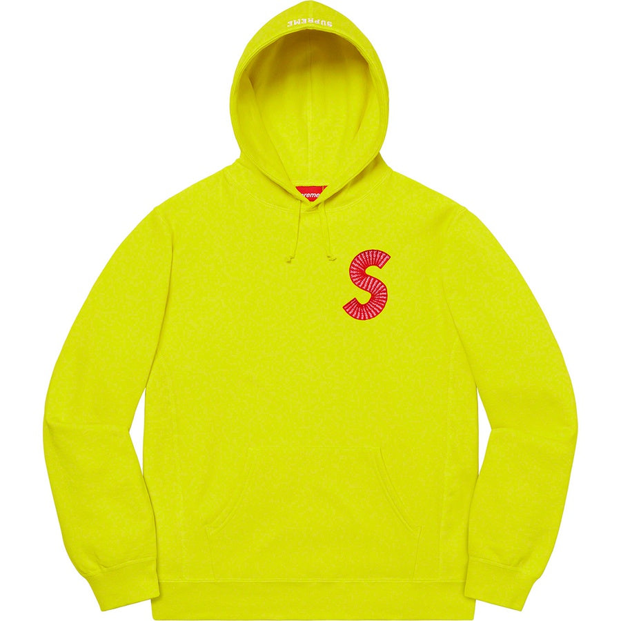 美品 Supreme S Logo Hooded Sweatshirt Mサイズ-