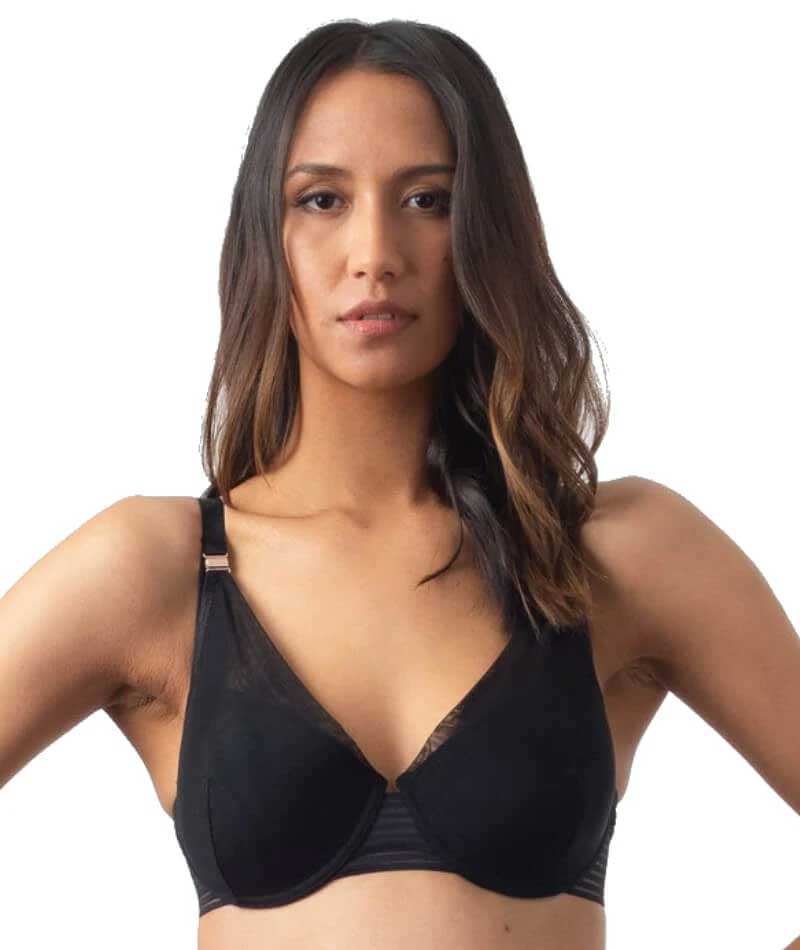 Hotmilk 'Temptation' Flexiwire Nursing Bra - Black - Little