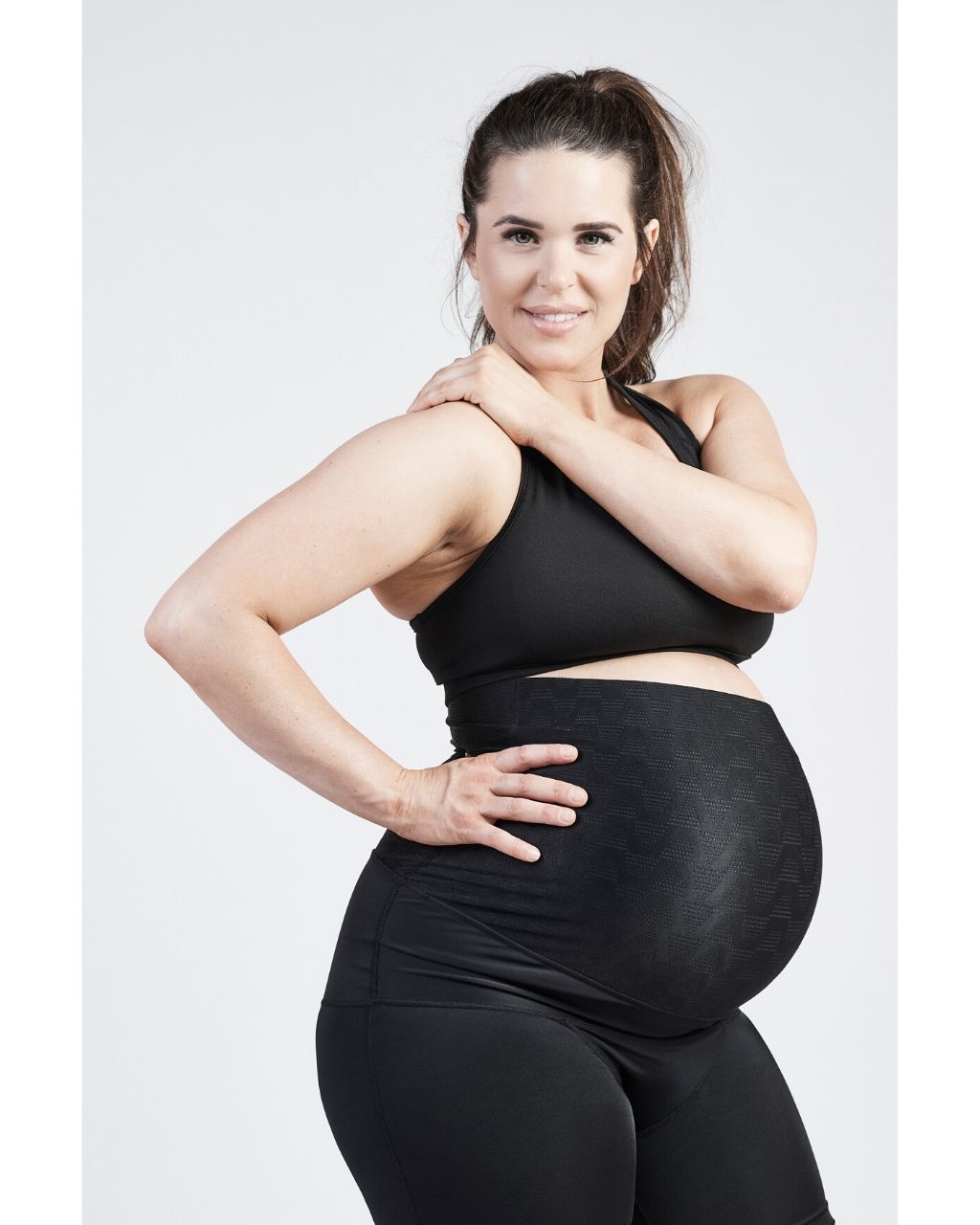 SRC Pregnancy Leggings - Over The Bump - Black - Little Miracles Maternity  Wear