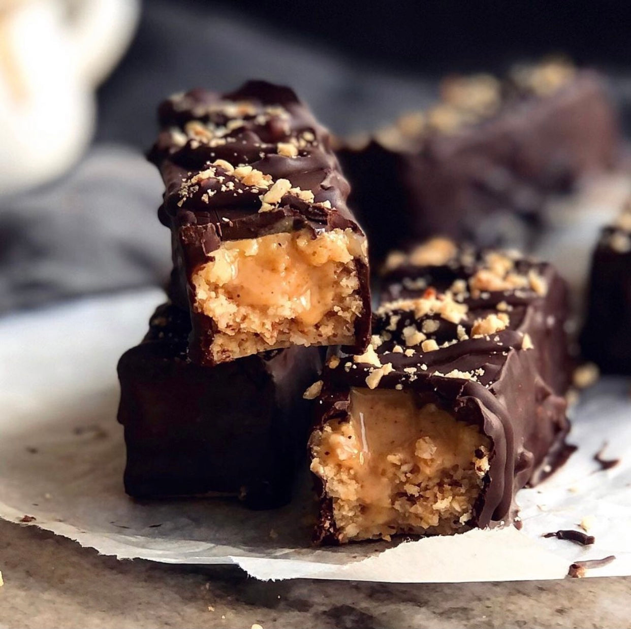 Keto Twix Bars The Friendly Fat Company