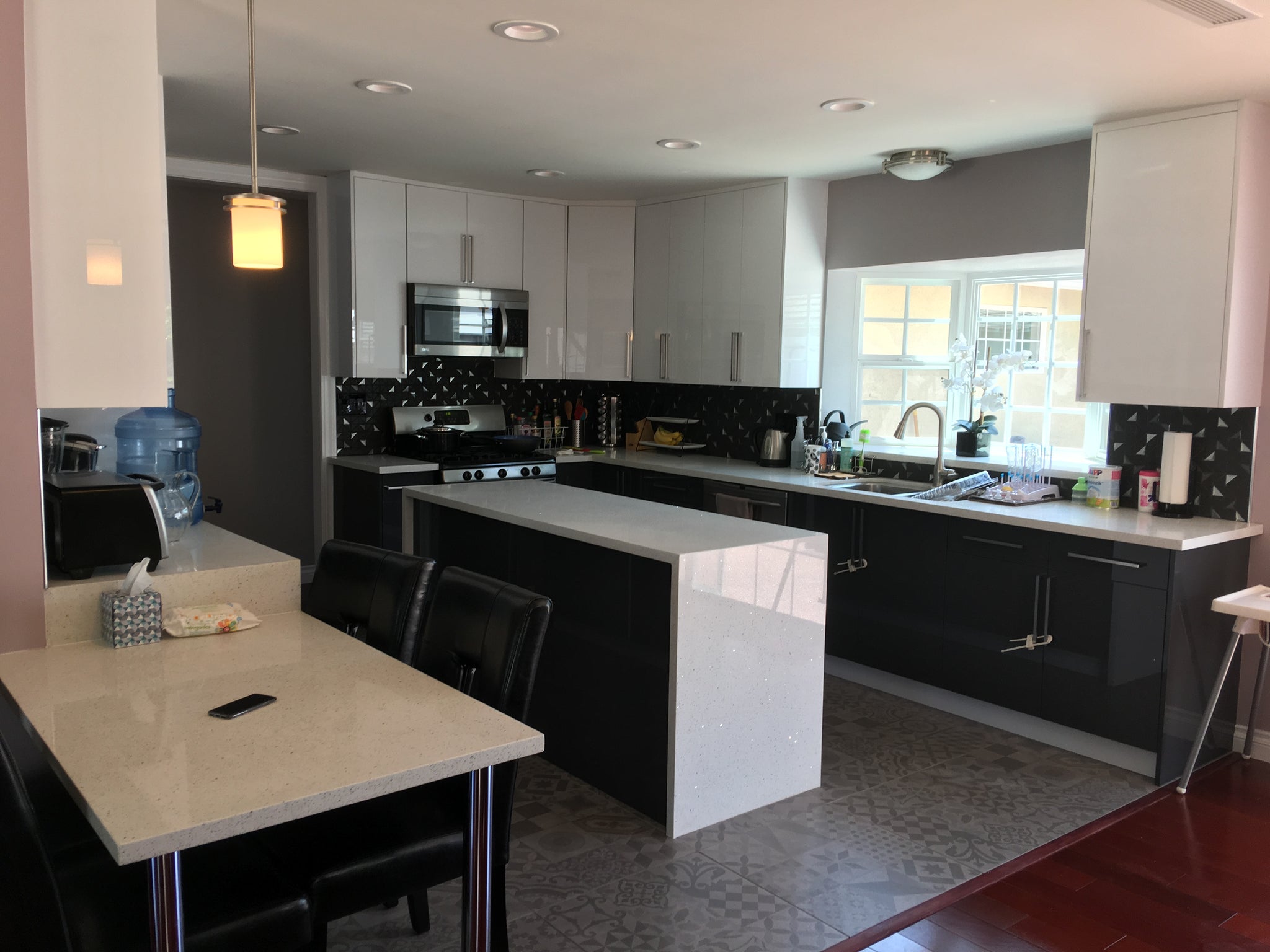 Kitchen Cabinets Las Vegas Euro Smokey Gray Ocean Cabinetry