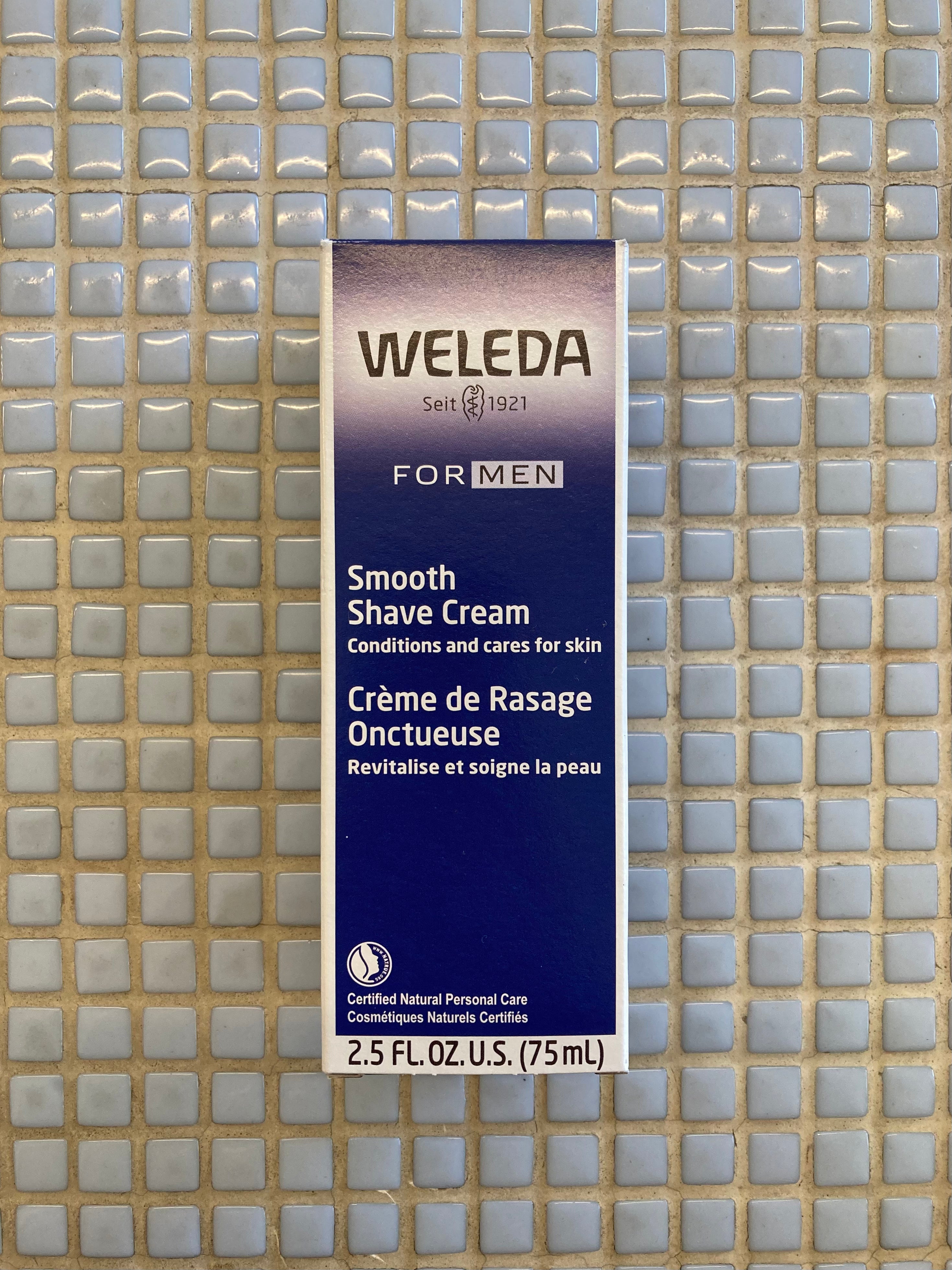 weleda shaving cream, 2.5 fl oz