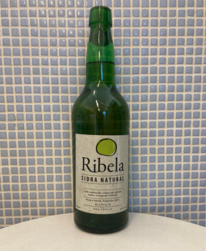 ribela sidra natural galician cider - 700ml bottles - SIP SNACK