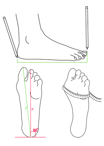 HOW TO MEASURE YOUR FEET FOR SHOE SIZE