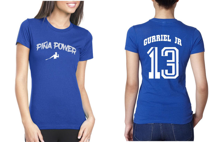 Women's Baseball T-Shirts - Yuli Gurriel Piña Power T-Shirt