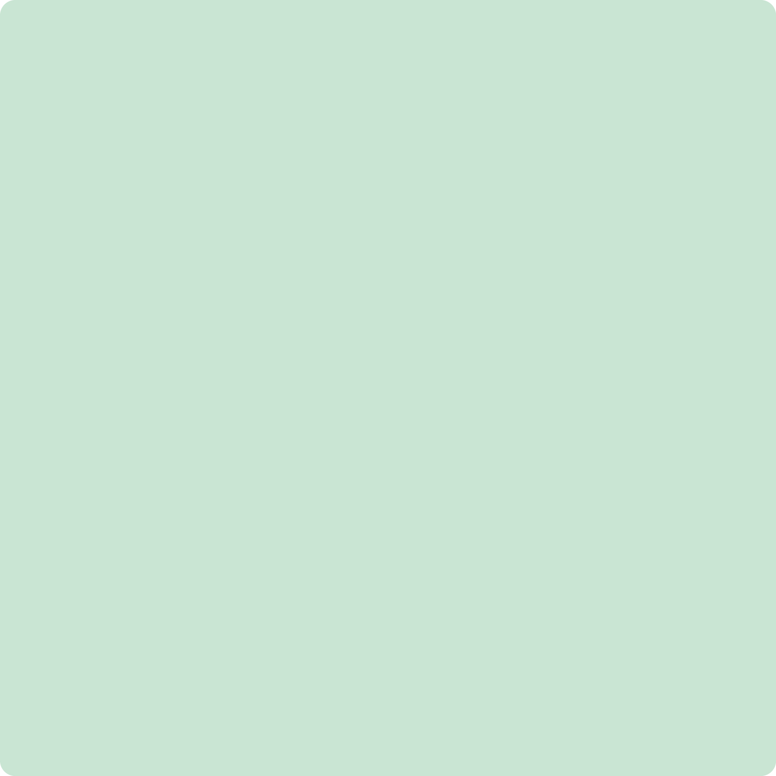 Seafoam vs. Mint Color Palette