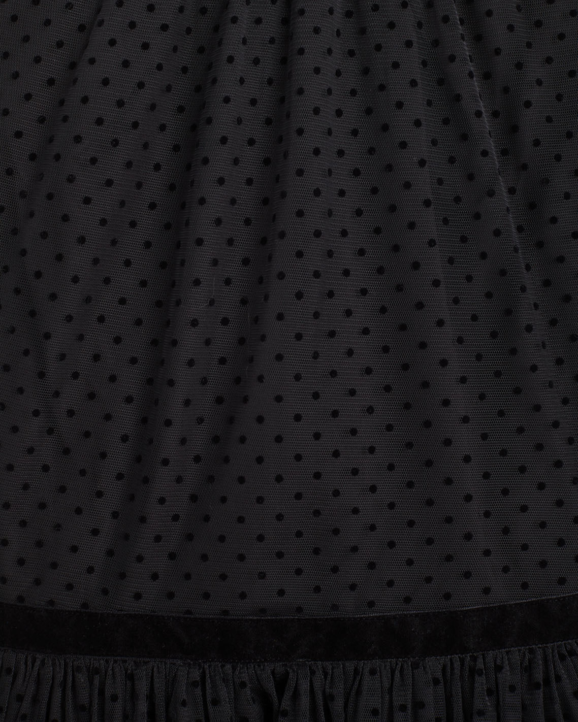 Long Sleeve Shift Dress in Tulle