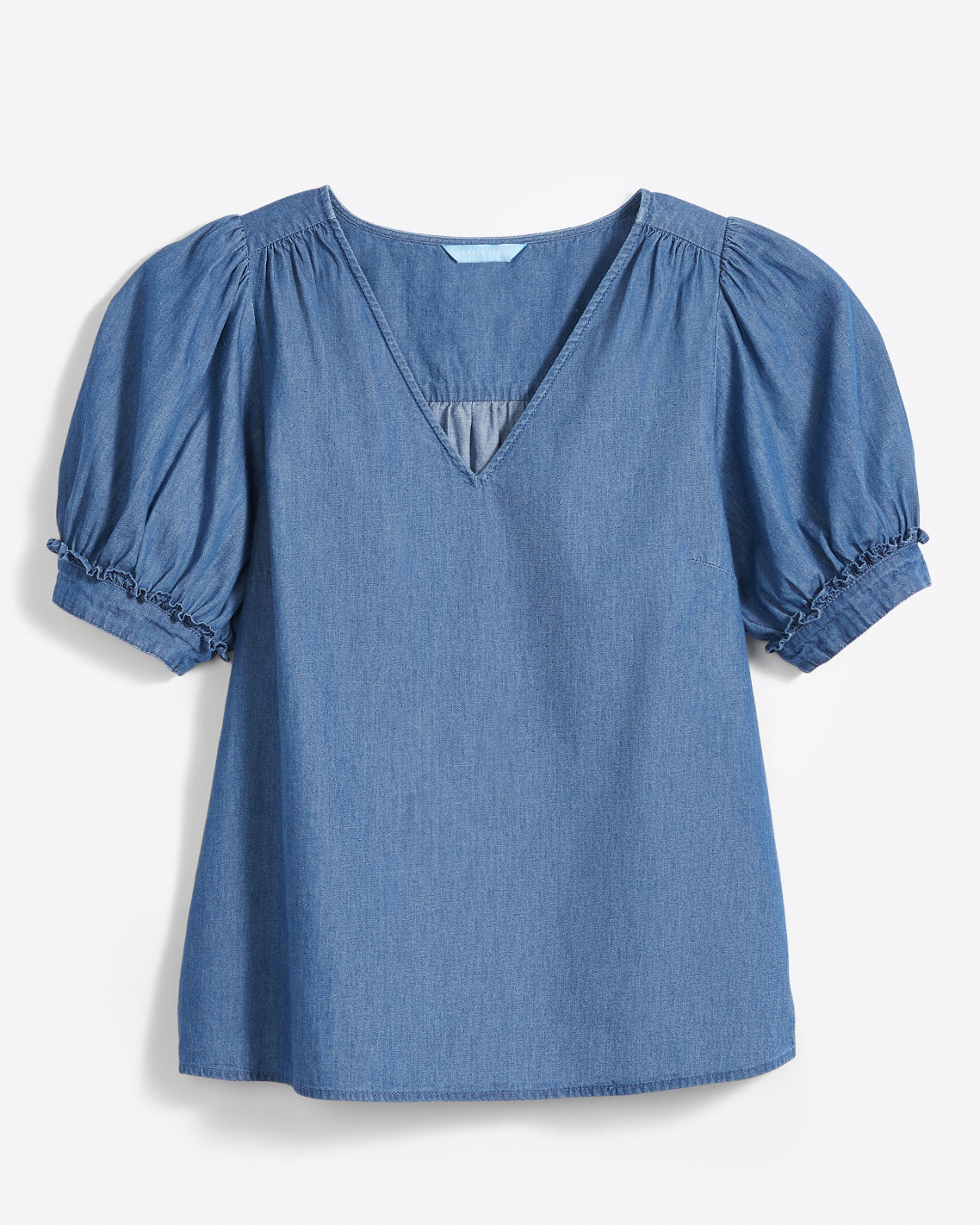 The Draper Top- Blue — Sassafras Boutique & Gifts