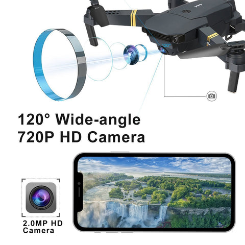 Wide-Angle Camera Drone