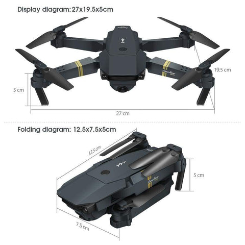 Drone X Pro EXTREME dimensions