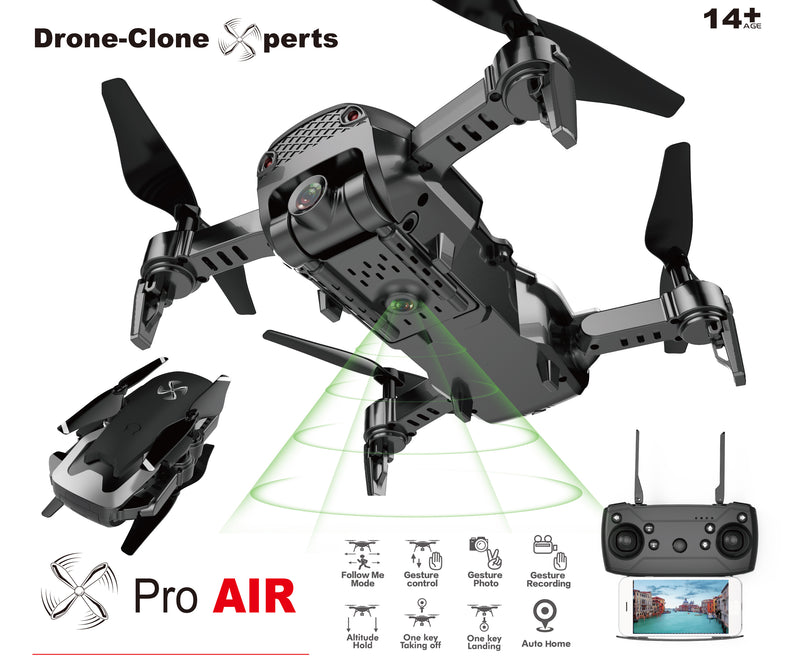 4K Drone Pro UHD Camera WIFI FPV 20min Flight Follow Me G – Drone-Clone Xperts