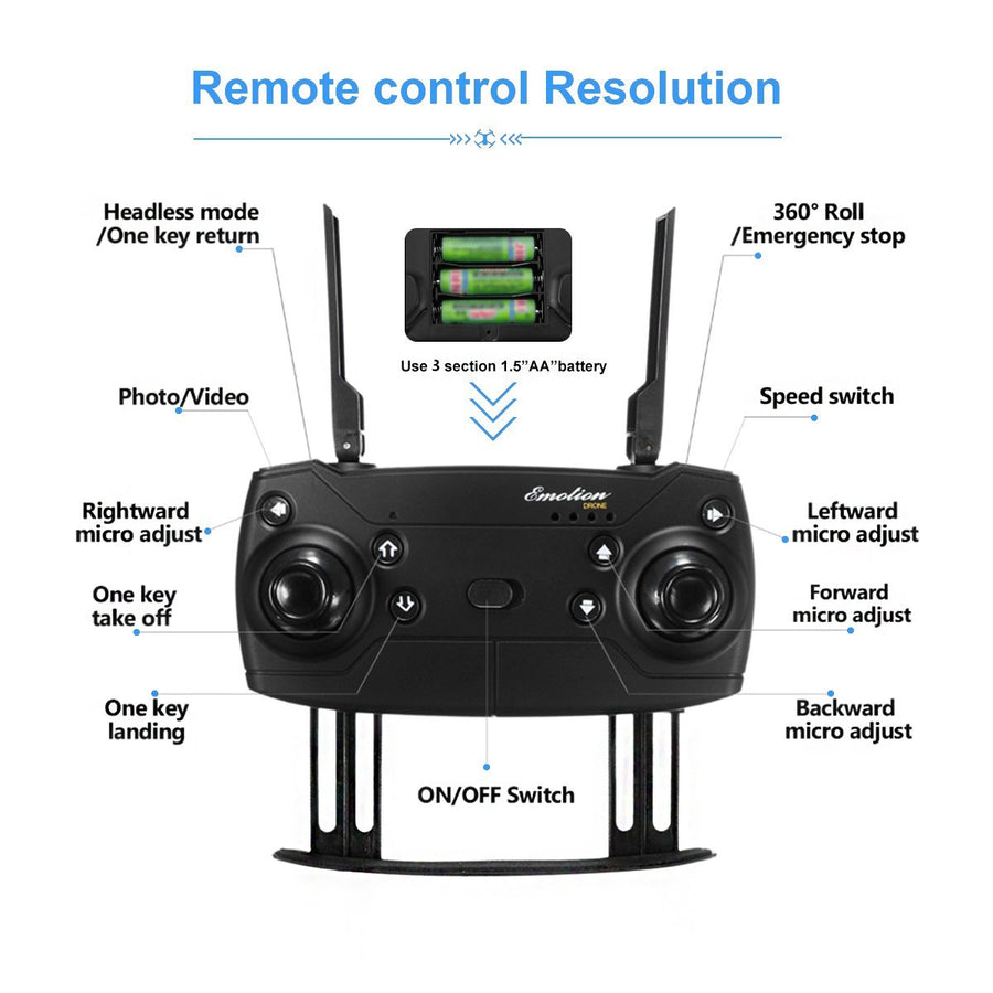 quadair drone camera specs