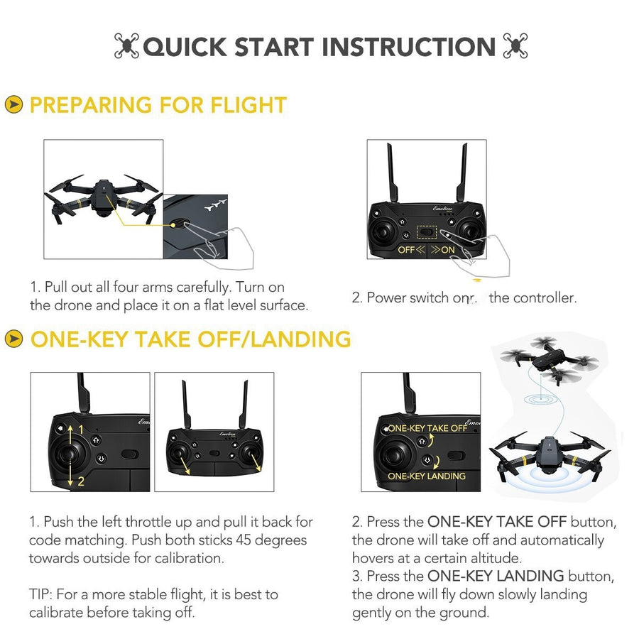 drone x pro setup