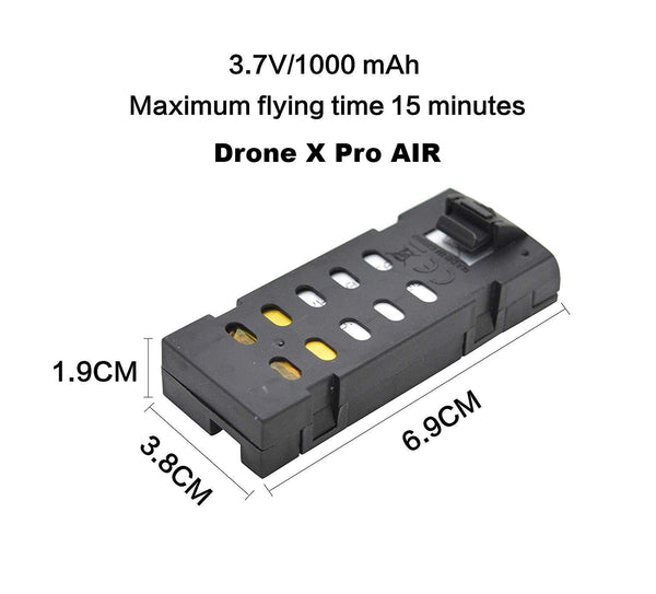 quadair drone battery life