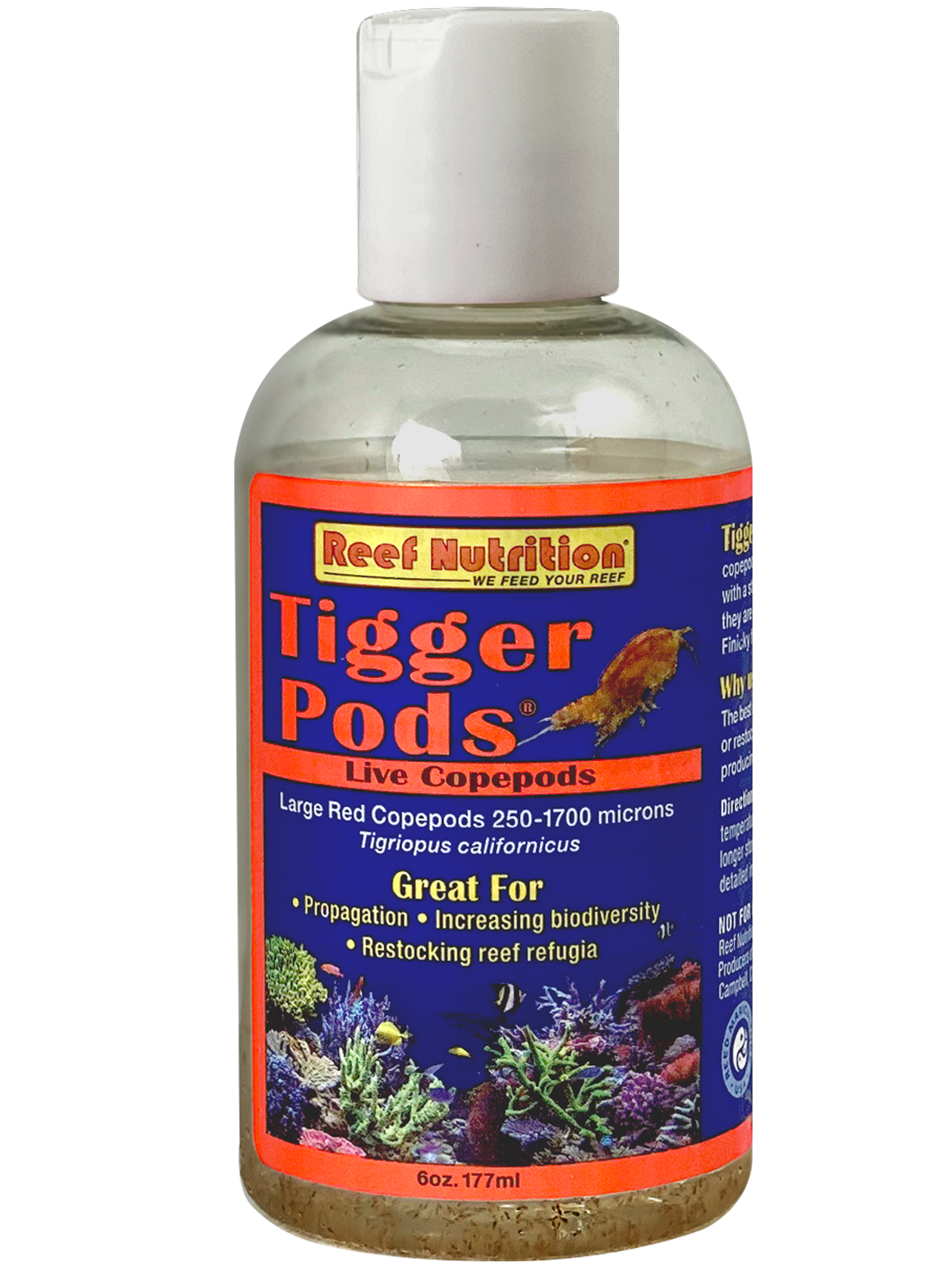 Reef Nutrition TIGGER-PODS® | LIVE PODS – Total Aquatics Inc.