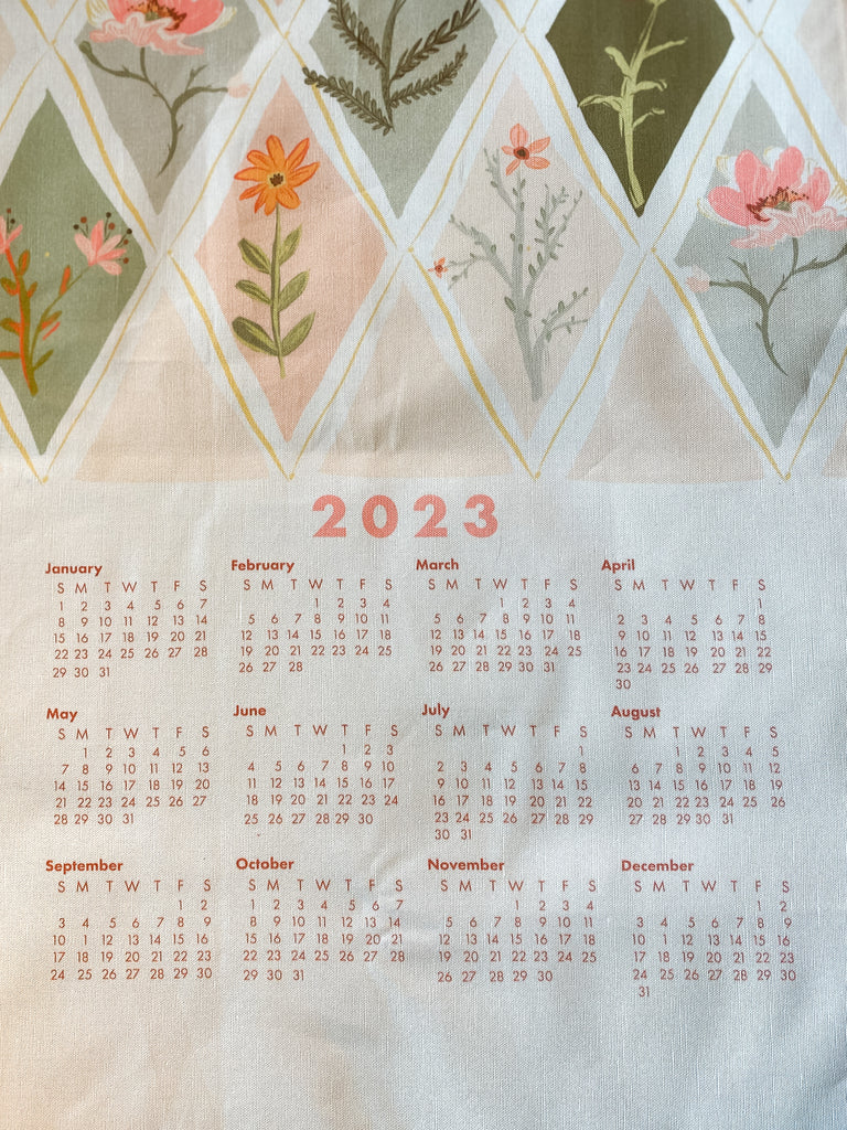 2023 Floral Tea Towel – Pixel Boutique Décor