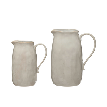 Gracie Oaks Bruyere Stoneware 48 Oz. Pitcher