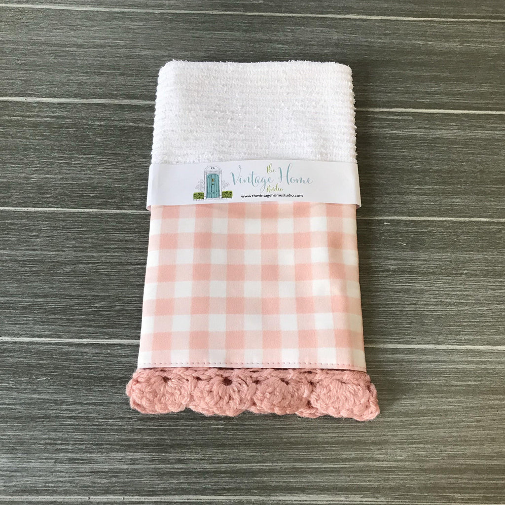 Watermelon-PINK-Buffalo Check Dish Towels – AshleyNichole Designs