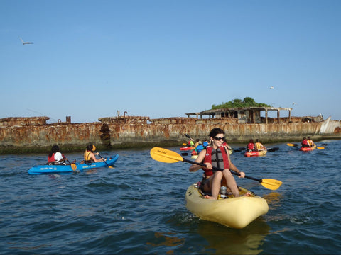 Kiptopeke State Park paddlers