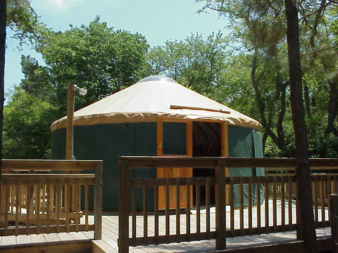 Kiptopeke State Park yurt