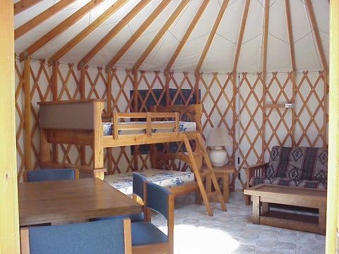 Kiptopeke State Park yurt