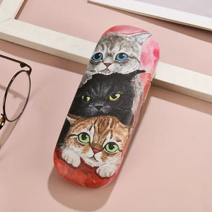 Triple Trouble Eyeglass Case - Paws-itive Purr-chases