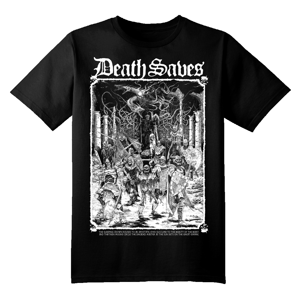 Arkhan The Cruel™ 3 15 Ss T Shirt Illustrated By Defame Death Saves