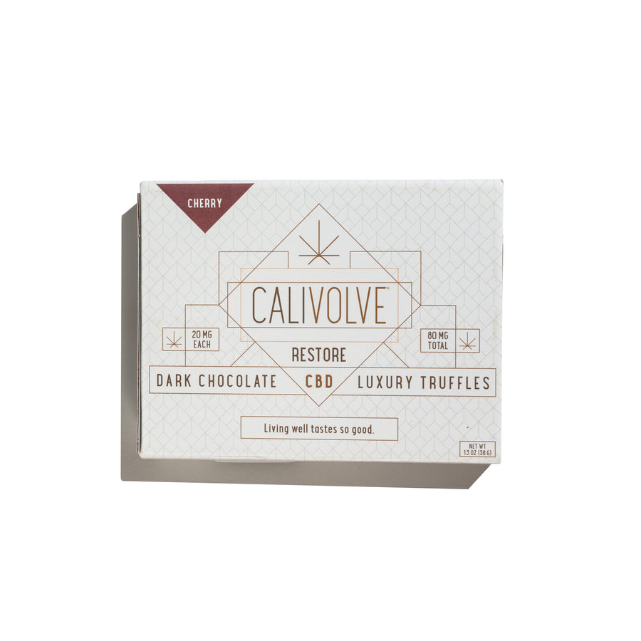 Buy Calivolve Cbd Cherry Truffles Online Fleur Marché