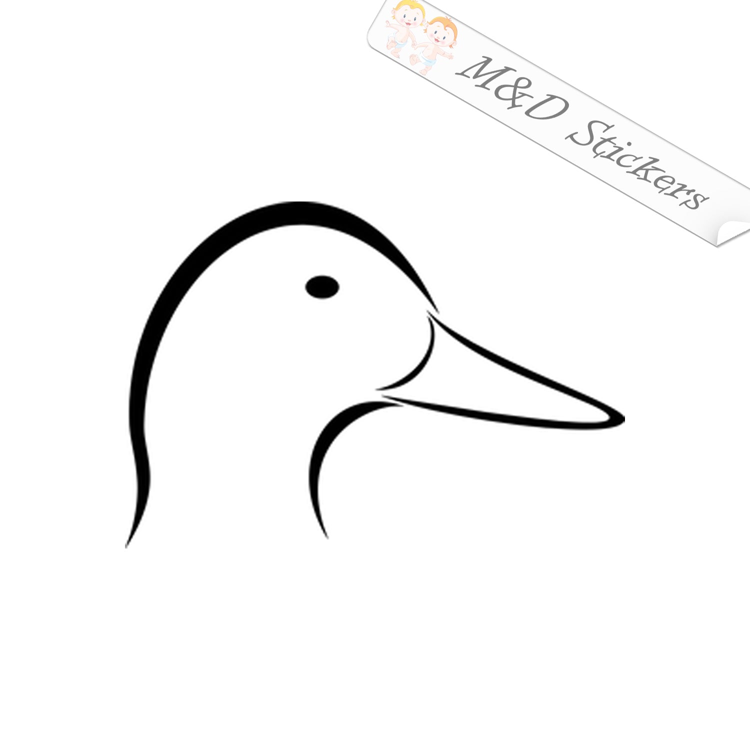 duck head decals